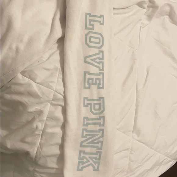 White Pink track suit (crew neck and sweat pants) - Picture 5 of 8